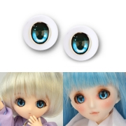 BJD Acrylic Anime Eyes - Iris B Skyblue